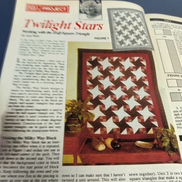 Vintage Quilt Craft Magazine June 1983 Quilting Quilt Patterns Butterfly Quilt - Picture 3 of 10